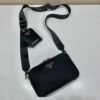 Prada Small Prada Brique leather bag