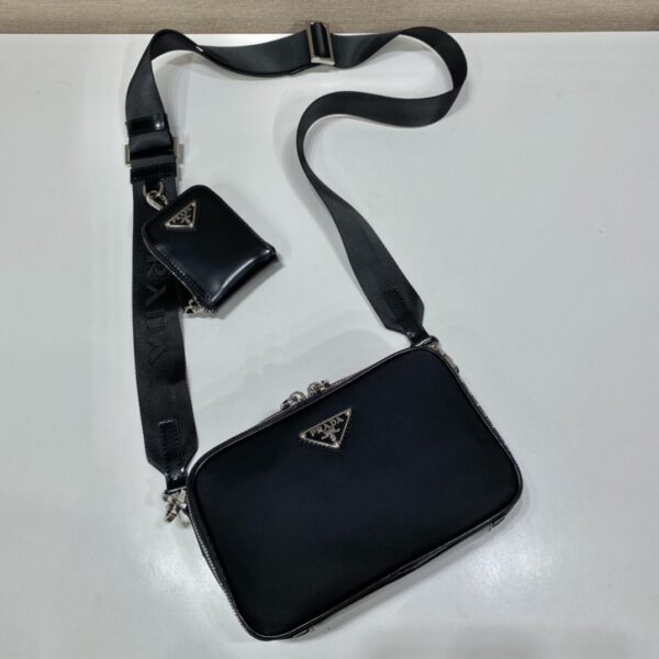 Prada Small Prada Brique leather bag