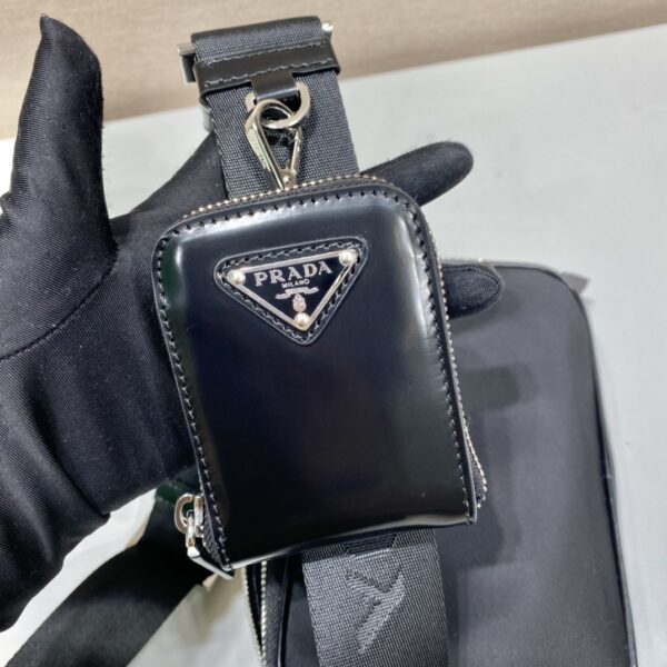 Prada Small Prada Brique leather bag