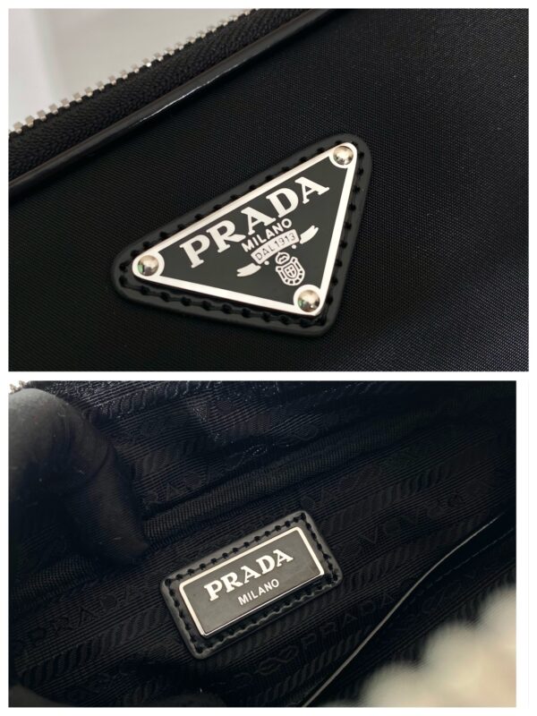 Prada Small Prada Brique leather bag