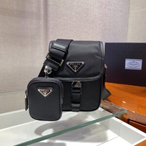 Prada Saffiano & Re-Nylon Smartphone case Bag