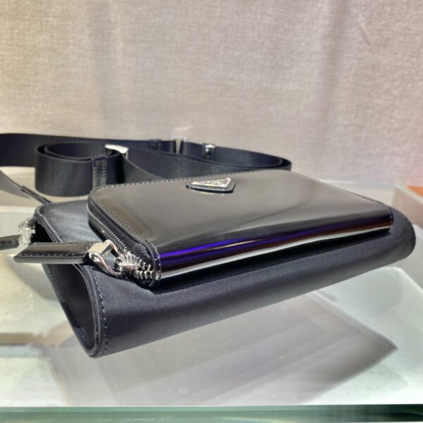 Prada Re-Nylon and leather shoulder bag