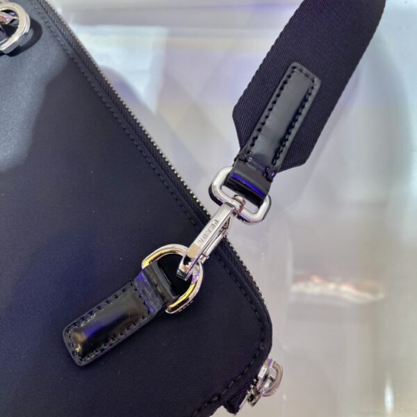 Prada Re-Nylon and leather shoulder bag