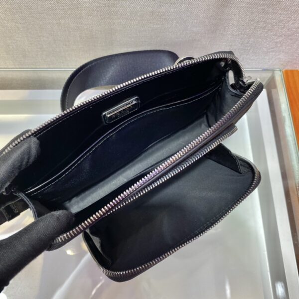 Prada Re-Nylon and leather shoulder bag
