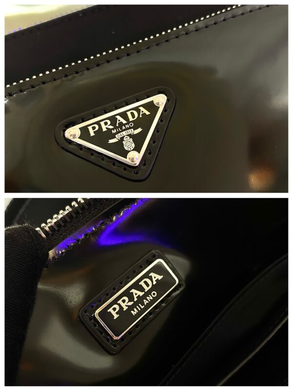 Prada Re-Nylon and leather shoulder bag