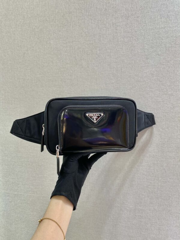 Prada Re-Nylon and Saffiano leather belt bag