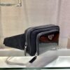Prada Re-Nylon and Saffiano leather belt bag