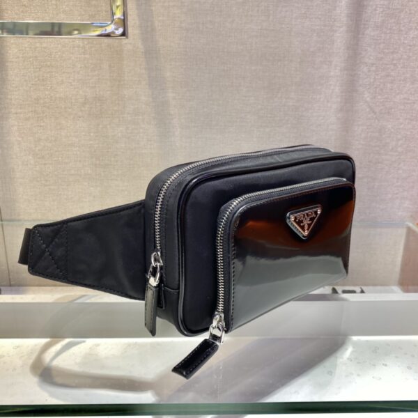 Prada Re-Nylon and Saffiano leather belt bag
