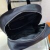 Prada Black Re-nylon And Leather Backpack