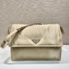 Prada Black Re-nylon Large Padded Shoulder Bag