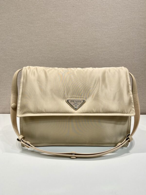 Prada Black Re-nylon Large Padded Shoulder Bag