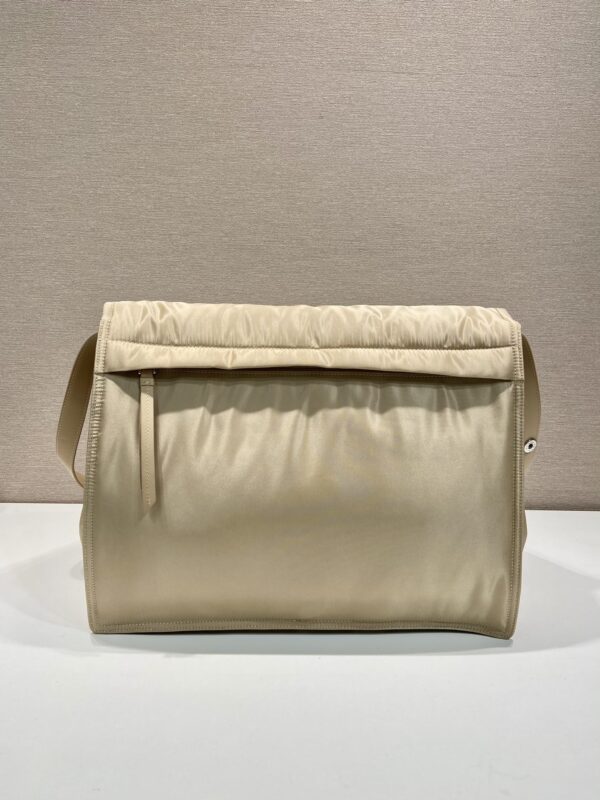 Prada Black Re-nylon Large Padded Shoulder Bag