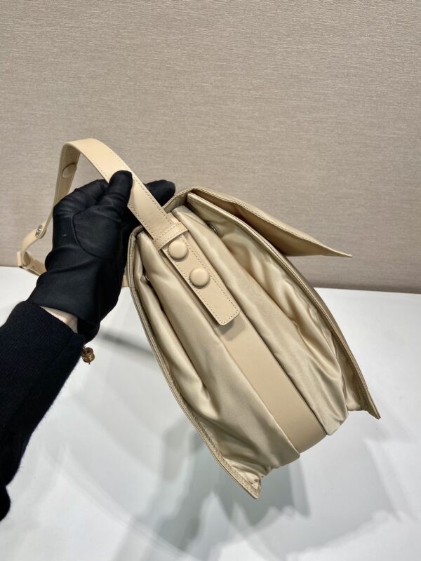 Prada Black Re-nylon Large Padded Shoulder Bag