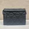 Prada Black Re-nylon Large Padded Shoulder Bag