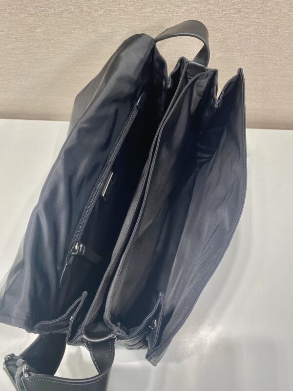 Prada Black Re-nylon Large Padded Shoulder Bag