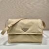 Prada Black Medium Padded Re-nylon Shoulder Bag