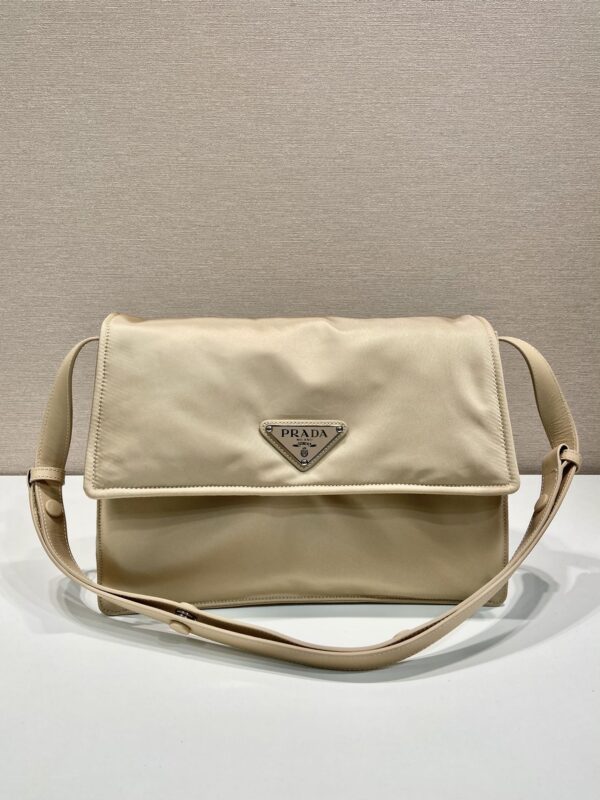 Prada Black Medium Padded Re-nylon Shoulder Bag