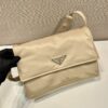 Prada Black Medium Padded Re-nylon Shoulder Bag
