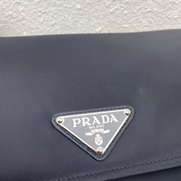 Prada  Black Medium Padded Re-nylon Shoulder Bag