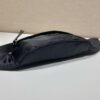 Prada Black Re-nylon And Saffiano Leather Belt Bag