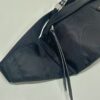 Prada Black Re-nylon And Saffiano Leather Belt Bag