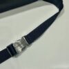 Prada Black Re-nylon And Saffiano Leather Belt Bag