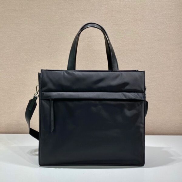 Prada Black Re-nylon Tote Bag