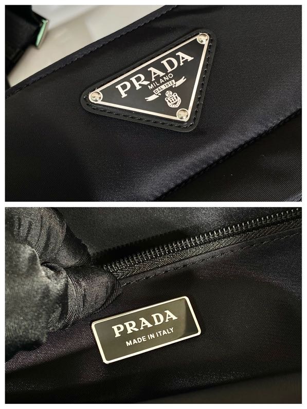 Prada Black Re-nylon Tote Bag