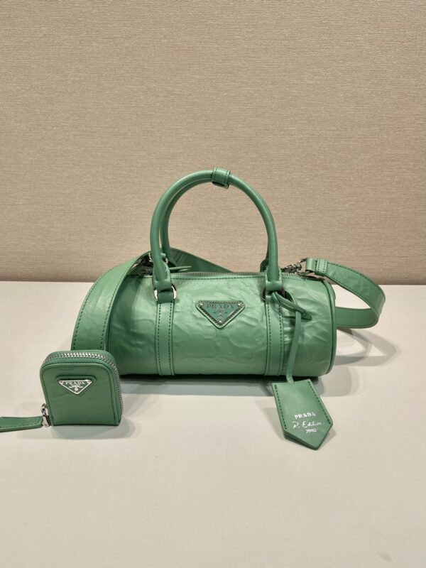 Prada Antique Nappa Leather Handbag