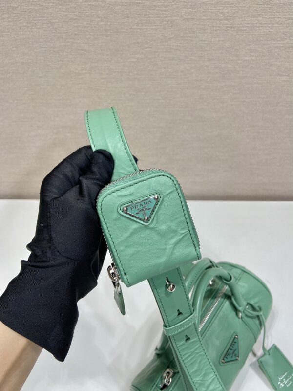 Prada Antique Nappa Leather Handbag
