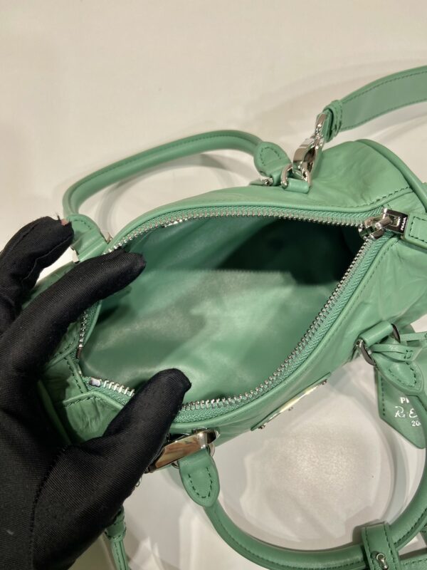 Prada Antique Nappa Leather Handbag