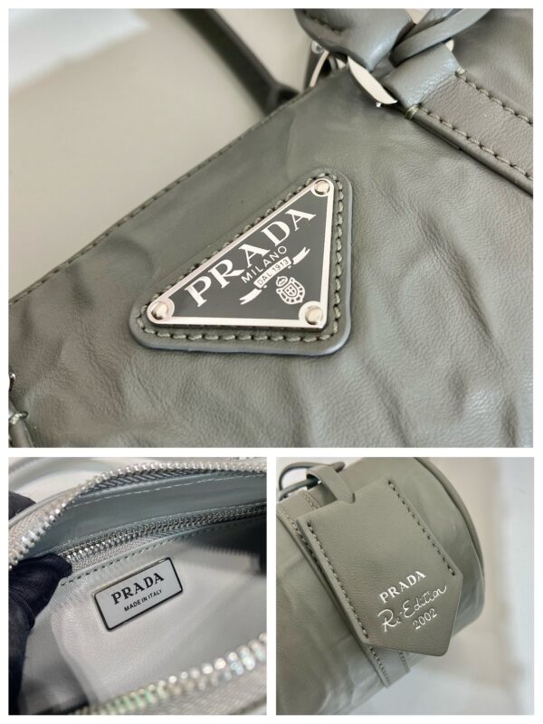 Prada Antique Nappa Leather Handbag