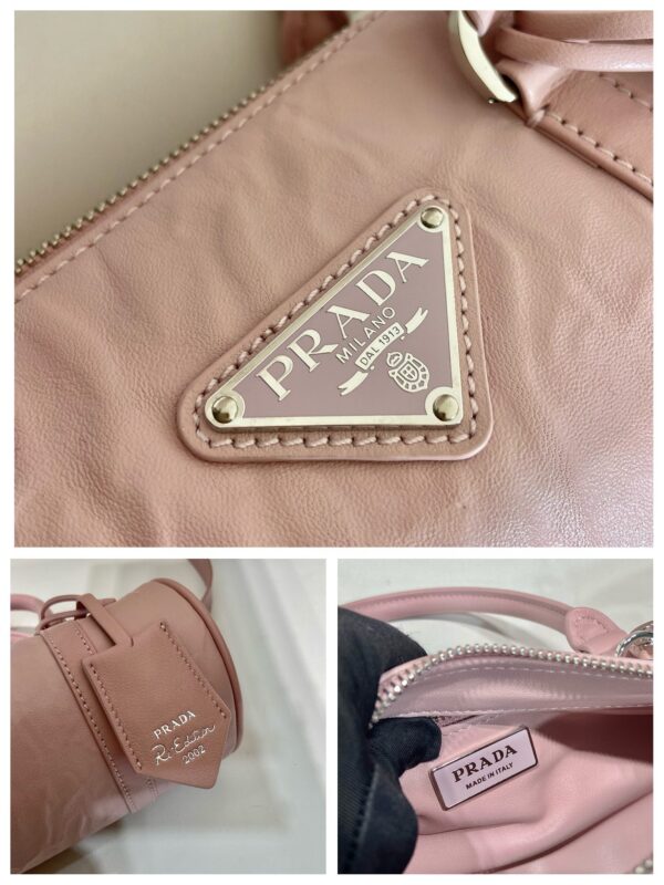 Prada Antique Nappa Leather Handbag