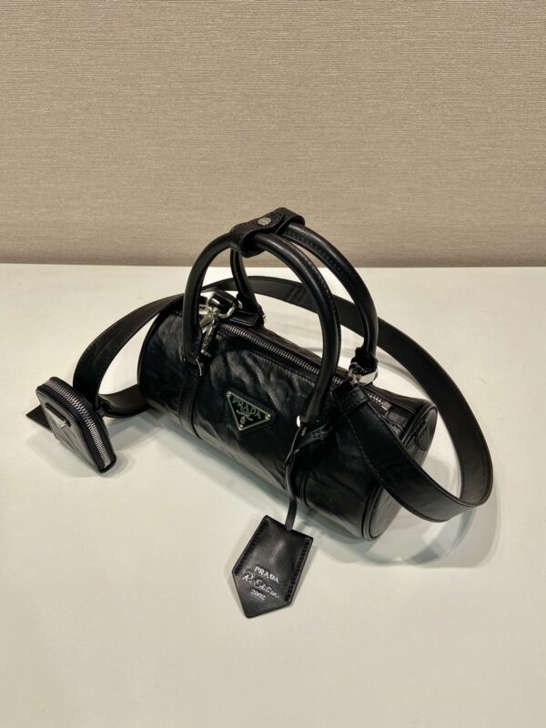 Prada Antique Nappa Leather Handbag