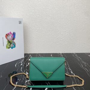 Prada Saffiano Leather Shoulder Bag
