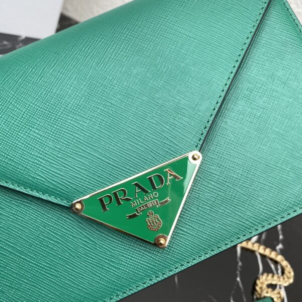 Prada Saffiano Leather Shoulder Bag