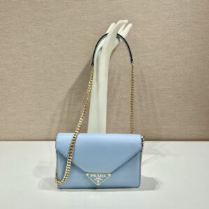 Prada Saffiano Leather Shoulder Bag