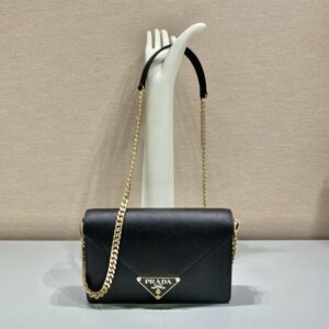 Prada Saffiano Leather Shoulder Bag