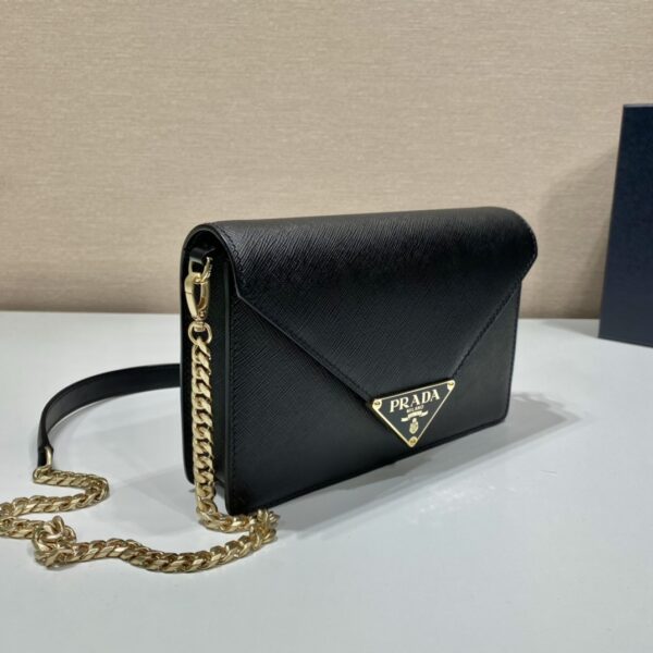 Prada Saffiano Leather Shoulder Bag
