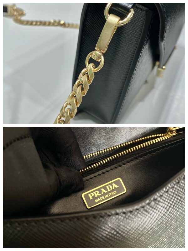 Prada Saffiano Leather Shoulder Bag