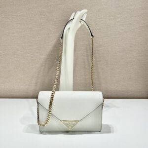 Prada Saffiano Leather Shoulder Bag
