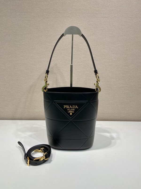 Prada Leather Bucket Bag