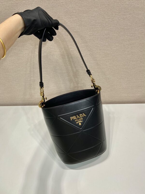Prada Leather Bucket Bag