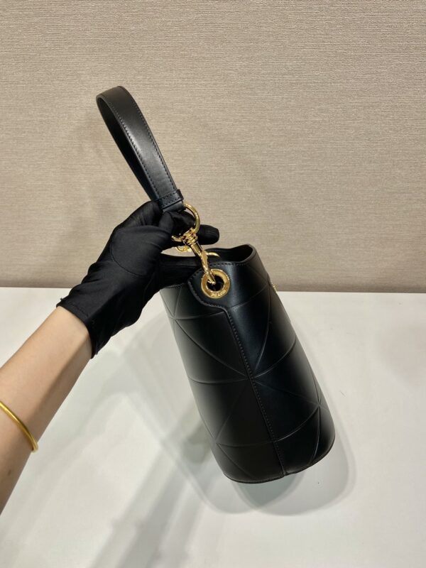 Prada Leather Bucket Bag