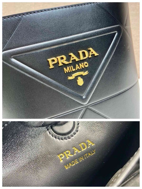Prada Leather Bucket Bag