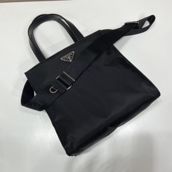Prada Black Re-nylon Padded Tote Bag