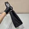 Prada Black Re-nylon Padded Tote Bag