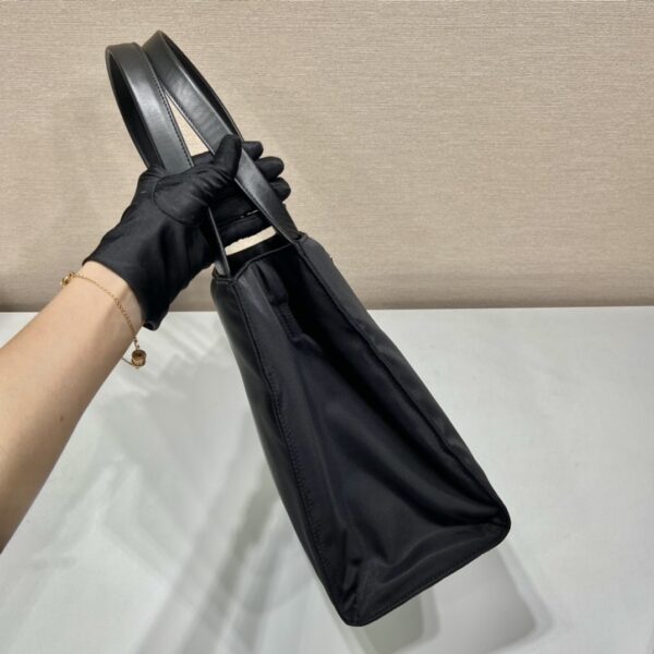 Prada Black Re-nylon Padded Tote Bag