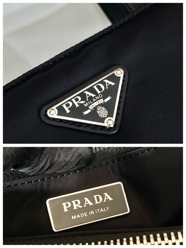 Prada Black Re-nylon Padded Tote Bag