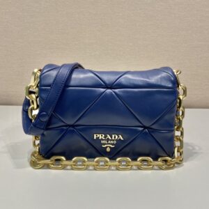 Prada System nappa patchwork shoulder bag